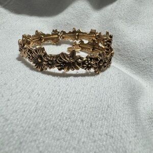 Alex and Ani Floral Bracelet